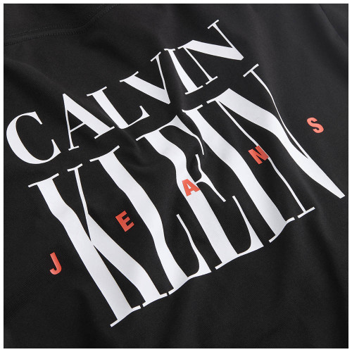 Calvin Klein Ανδρική κοντομάνικη μπλούζα Serif Font Graphic Tee